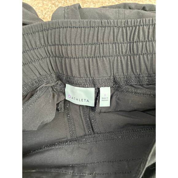 Athleta Black Track Pants - Picture 3 of 7